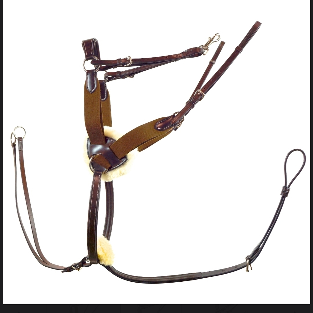 Nunn Finer 5-Way Breastplate - Brown, FULL